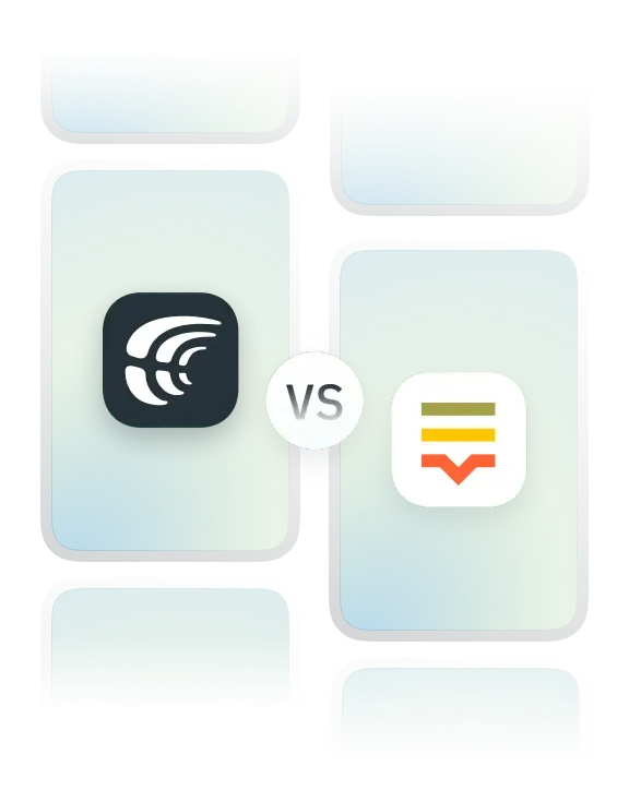Crowdin vs Lokalise comparison light theme